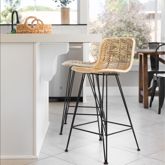 roombasics Other Rattan Counter Height Stools Poshmark